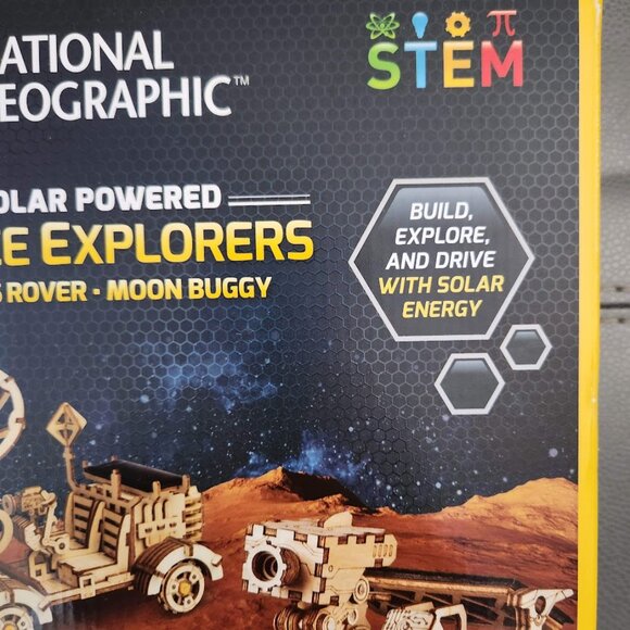 NEW NATIONAL GEOGRAPHIC Solar Model Kit Wooden 3D Puzzle Models NASA Space Explo - Picture 11 of 16